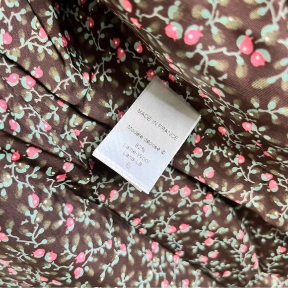 VTG KENZO Wool Striped Oversized Peacoat Jacket Made in France - Picture 11 of 13